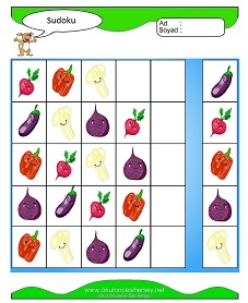 Sudoku Çocuk Bulmacaları